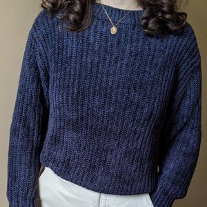 Navy Blue Aritzia Sweater